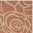 Arneshia Floral Rust Indoor/Outdoor Area Rug-500882490