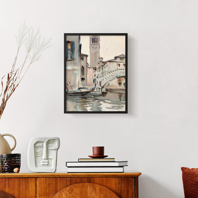 Vintage Landscape - Closed Corner Frame Print
