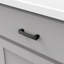Crest Collection Handle Pull - 3" Centre to Centre Cabinet Pull Matte Black - Mid-century Modern Hardware for Drawers & Cabinets-116778668-99526100
