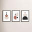 Geometric Shapes - 3 Piece Single Picture Frame Print Set-572443522-572443639