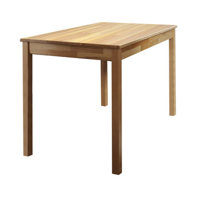 Erik Beech Solid Wood Dining Table