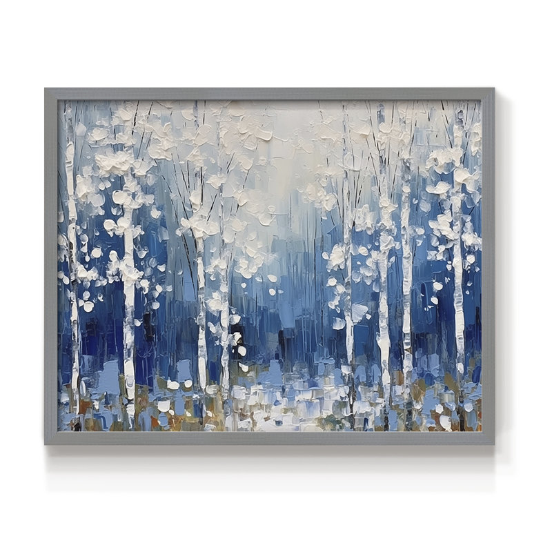 Abstract Series-CLIV -Framed Print - Restickable, Grey, 22" H x 28" W