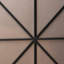 Miroir de 48 po à cadre noir en métal pour salle de bain, salon, chambre à coucher, murs de décoration de 48 po-70798017-70798019