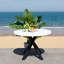 Saxon Outdoor Round Dining Table-1047271230