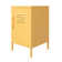 Cache Metal Locker End Table with Storage