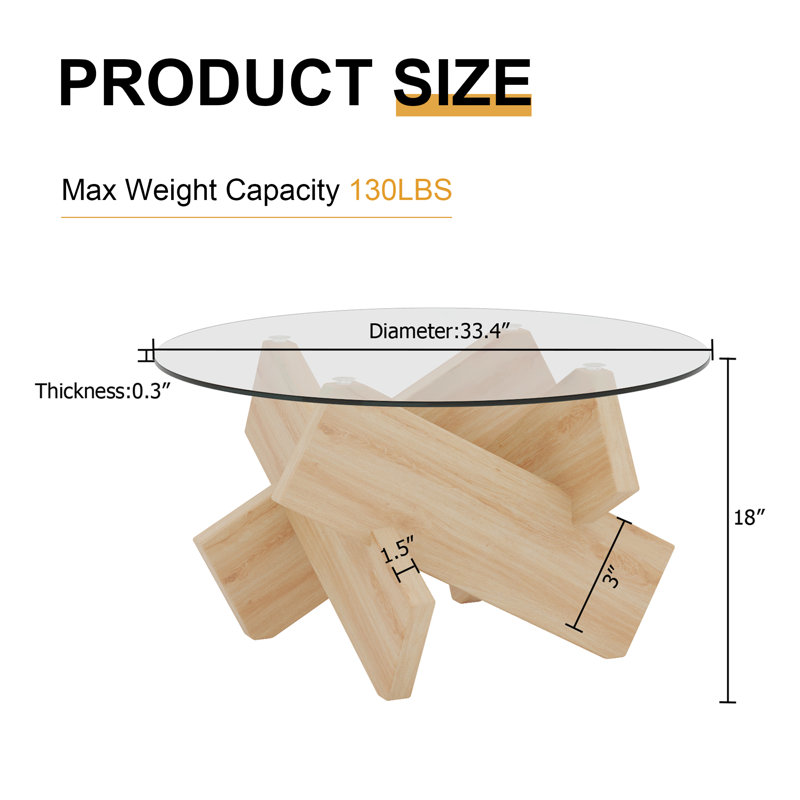 Table basse Lexghi, Naturel