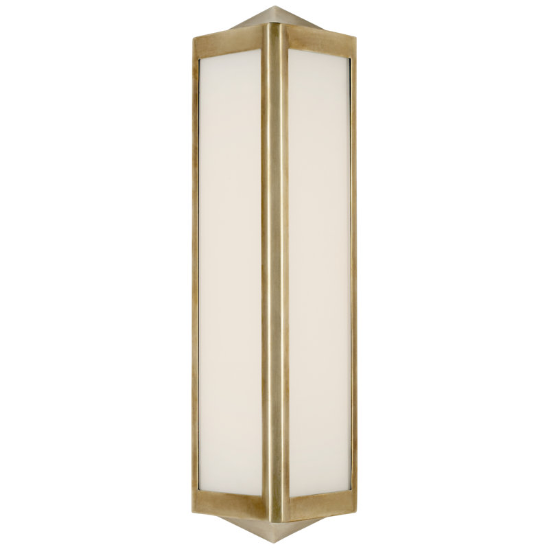 Ralph Lauren Geneva Small Sconce, Natural Brass