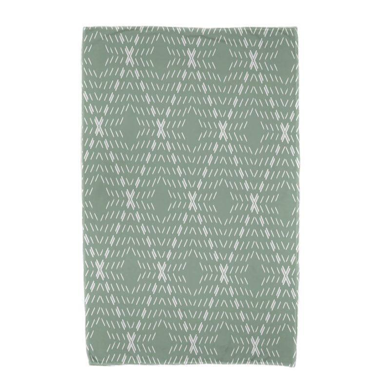 Serviette de plage Abbie, Vert