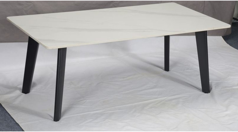 Cloverdales Four Leg Coffee Table, White
