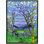 Tiffany Magnolia And Iris Stained Glass Lighted Window