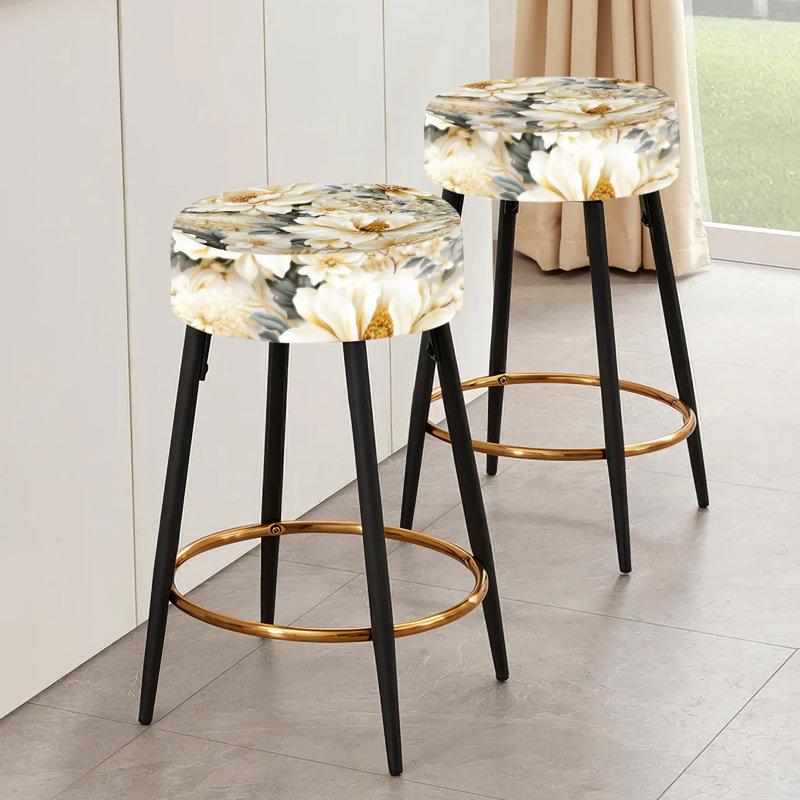 Ensemble de 2 tabourets de bar Ethereal Serenity