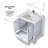 Jacques 30 in. W x 22 in. D Bath Vanity, Faucet Set, and 28 in. Mirror-112958104-66637746