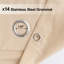 Panneau de rideau simple d'extérieur imperméable avec œillets noir et blanc Abba-1956072599-1955741285