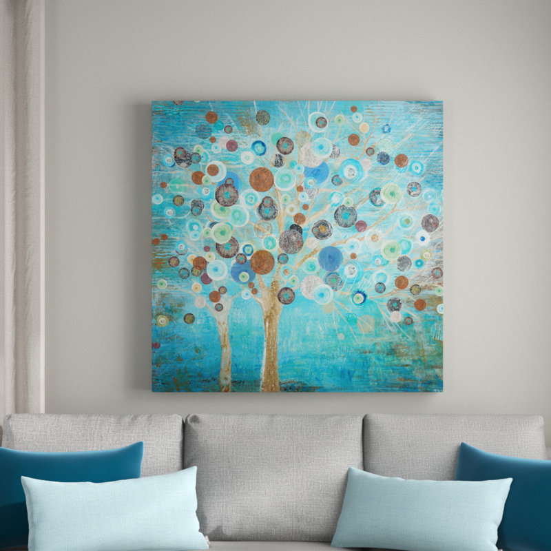 Reproduction d’art sur toile tendue Spring Spring par Janet de, H 24 po x l 24 po x P 1,5 po