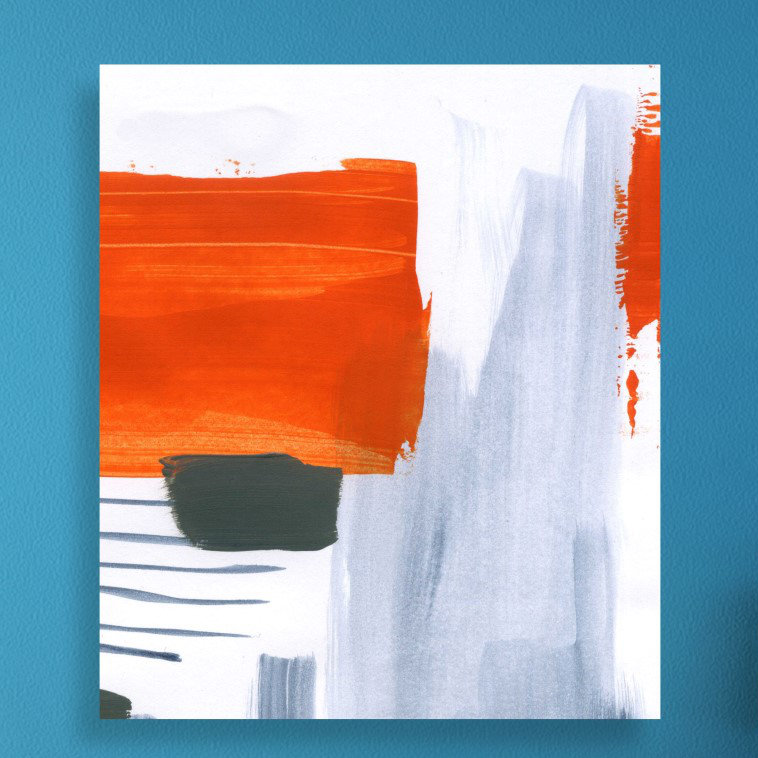 «Muro», reproduction sur toile tendue, H 20 po x l 24 po