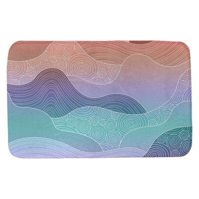 Mcguigan Memory Foam Non-Slip Bath Rug