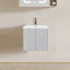 Lavabo de salle de bain 24 "en résine