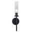 99617A3A5B1147FAA6B0D0CED2AB7781 Applique murale intérieure Huntington 18 po à une lumière, culot moyen, noire-1858207984