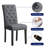 Tufted  Fabric Upholstered Parsons Dining Chairs-630994474-654535117