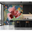 Murale botanique pelez et collez Speros - Art floral abstrait-106363186