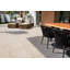Belle Striped Area Rug in Concrete/White-124884505