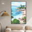 «A Beautiful Day Canvas Vibrant Coastal Wall Art» par Art Remedy-104626003-104626017