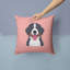 Coussin décoratif d’intérieur/d’extérieur à damier bouvier bernois mountain dog-15425229-14982452