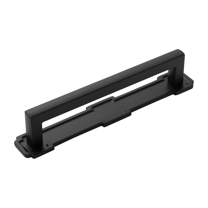 Coventry Collection Pull Backplate, Matte Black