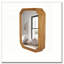 Miroir mural en bois 31,5 "x 23,82"