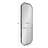 Logsdon Engineered Wood Flat Mirror-631972428-629514527