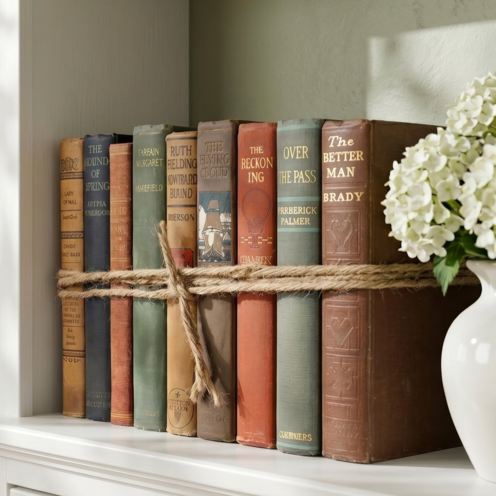 Vintage Cabin Serefina Decorative Book Set
