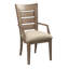 Fauteuil brun Feldstein