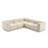 Confesor Chenille Modern L-Shaped Sectional Sofa-423731748
