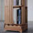 Burlywood Modern Solid wood Rotating Bookshelf