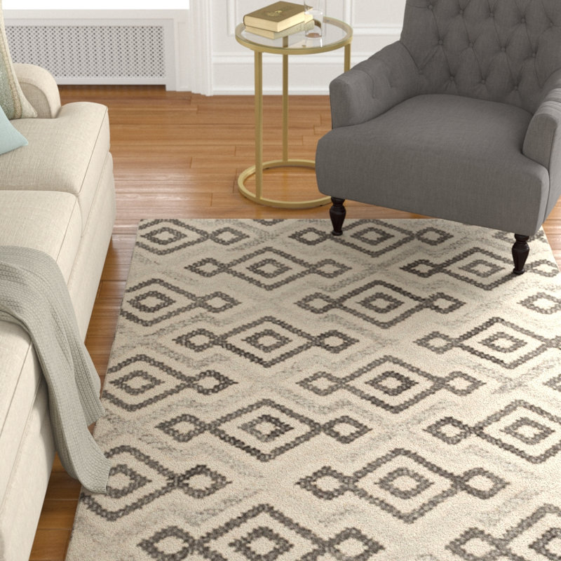 Bentleyville Wool Geometric Indoor Rug, Rectangle 5' x 7'6"