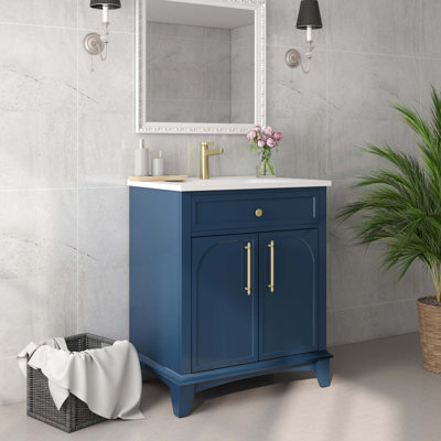 Ensemble de meuble-lavabo moderne avec beaucoup de rangement