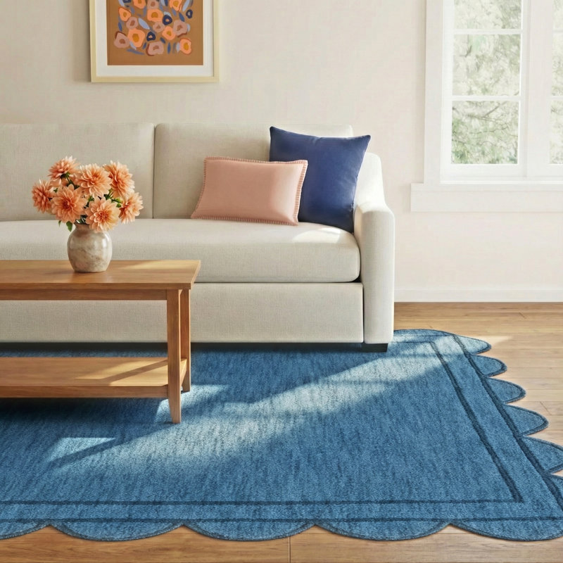 Harwich Hand Loomed Wool Indoor Rug, Novelty 8' x 10'