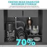CHENYUANDIANZI Topmount Drop In Kitchen Sink - 33