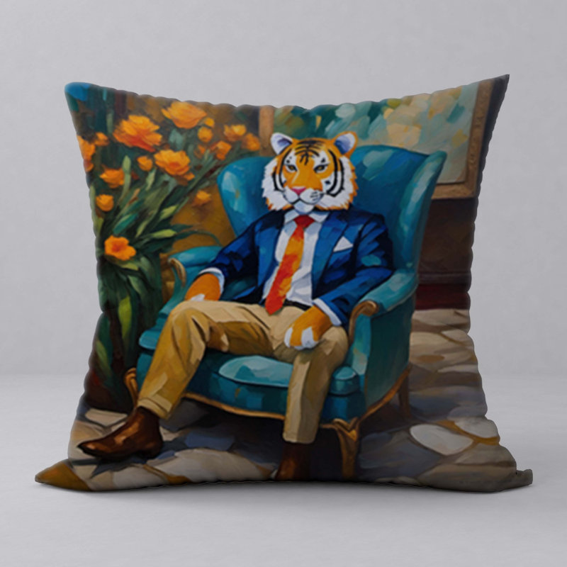 Housse et insert de coussin décoratif en polyester