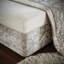 Crushed Velvet Elasticated Divan Base Wrap-66223034-66223036
