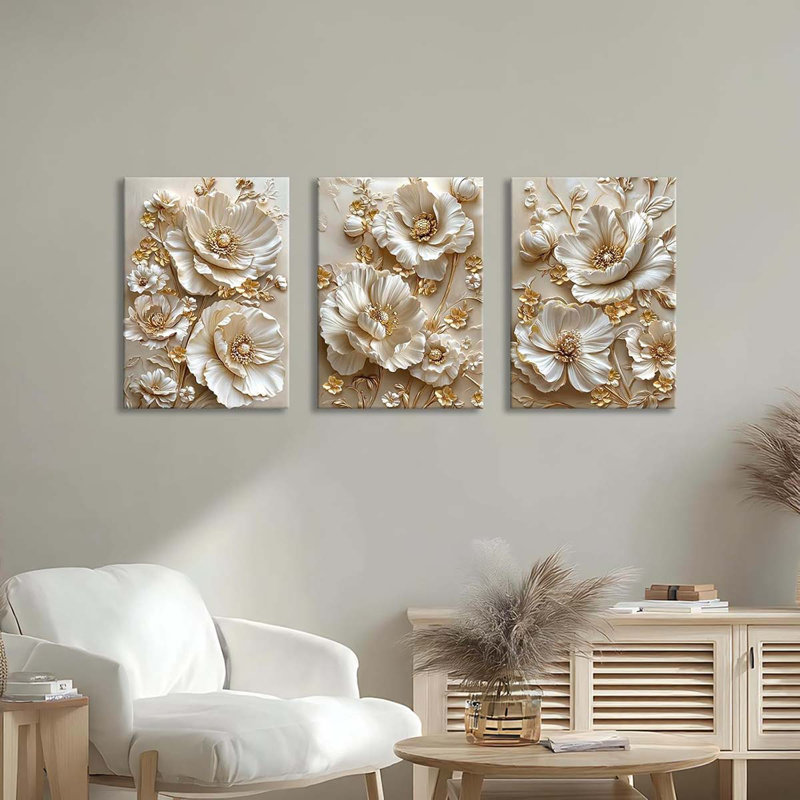 3 Piece Wrapped Canvas Print