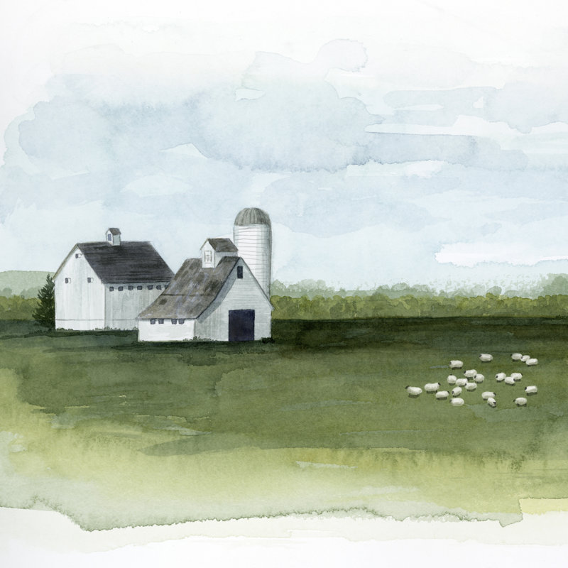 Delilah's Farm I by Grace Popp - Wrapped Canvas Art Prints, 91cm H x 91cm W x 3.8cm D