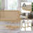Vin 4 - Person Pedestal Dining Set