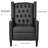 Macklen Faux Leather Accent Chair