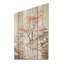 Expression abstraite d'un chêne mystique - Art de chêne sur bois de pin naturel-292297637