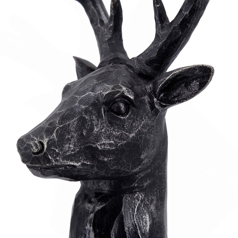 Darby 8-Point Deer Head Statue Decor