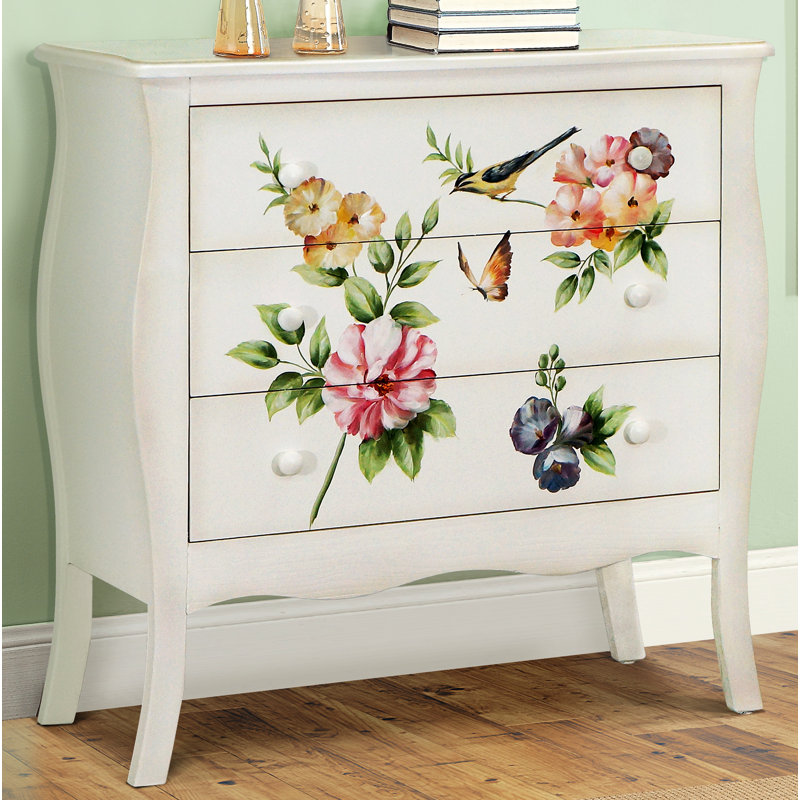 Commode décorative 3 tiroirs Sanger