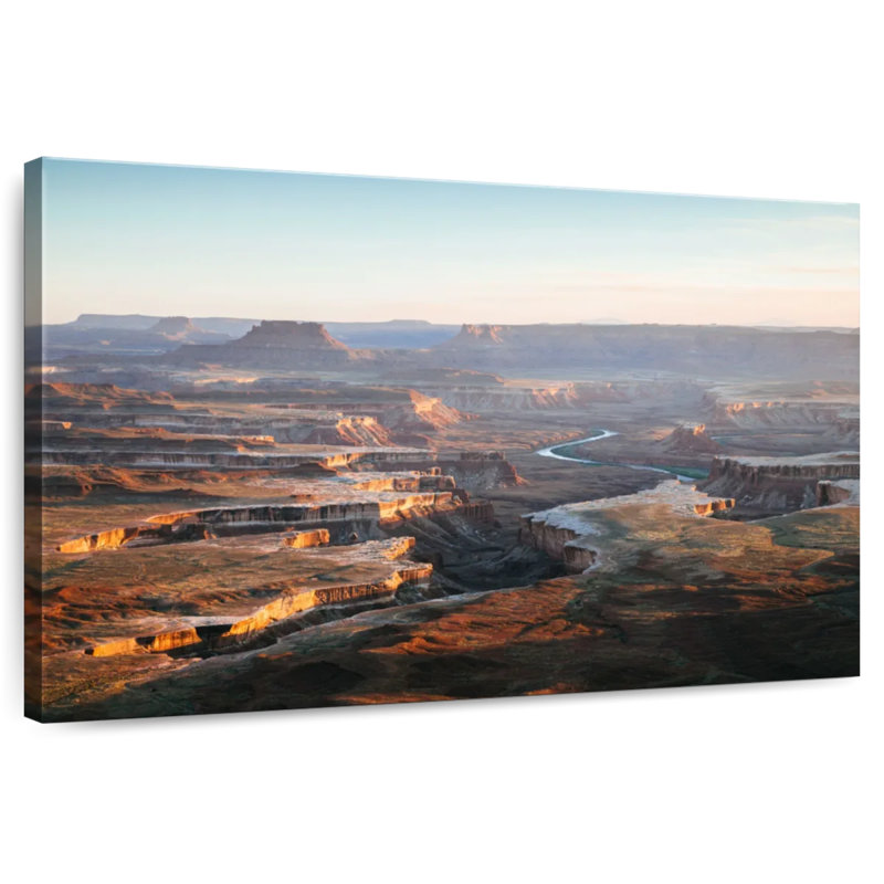 Alvord Great River, 24" H x 36" W