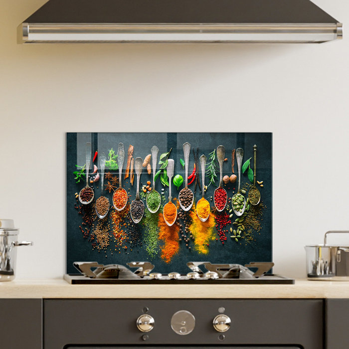 Photo inspiration: Hokku Designs Modern Wall Decor On Glass Photo Inspiration
