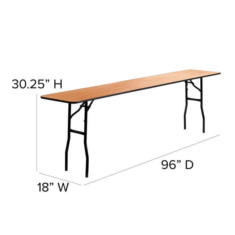 Table rectangulaire 8 pi Wofford